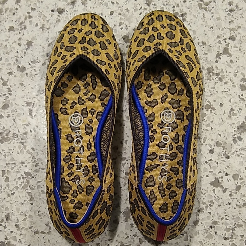 Rothys,  Size 6 1/2, Brand New, Spotted, Flat